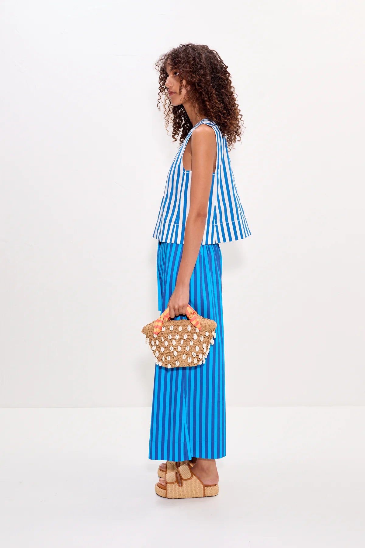 Arro Sleeveless Poplin Top