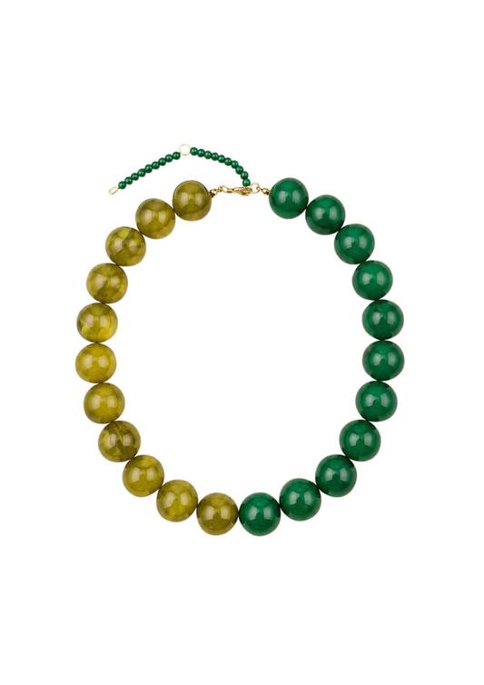 Wrenley 2-Tone Beaded Necklace
