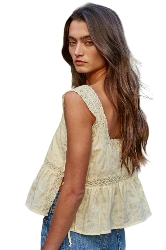 Sasha Floral Embroidery Top
