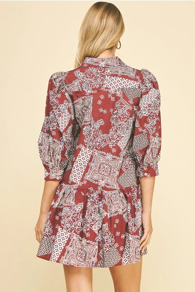 Jess Tiered Mini Dress