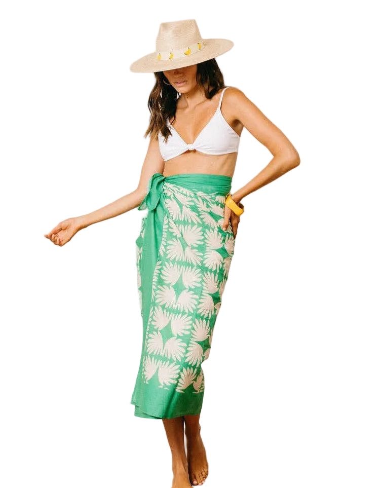 Viridian Tile Sarong