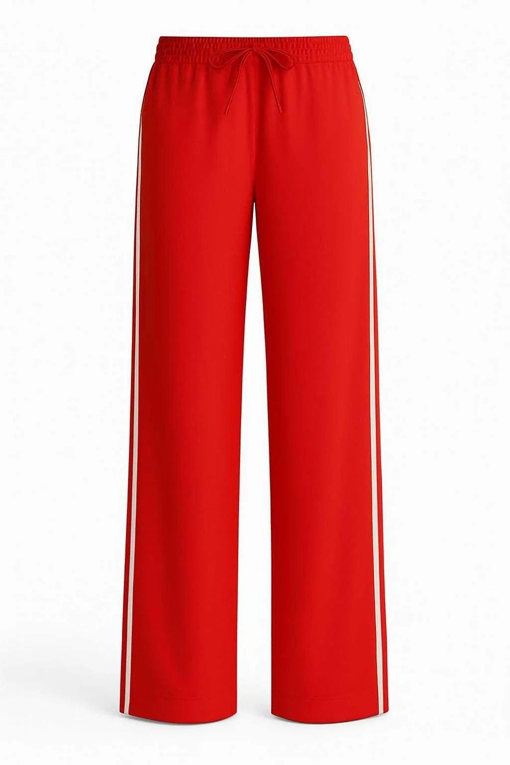 Sporty Silk Track Pants