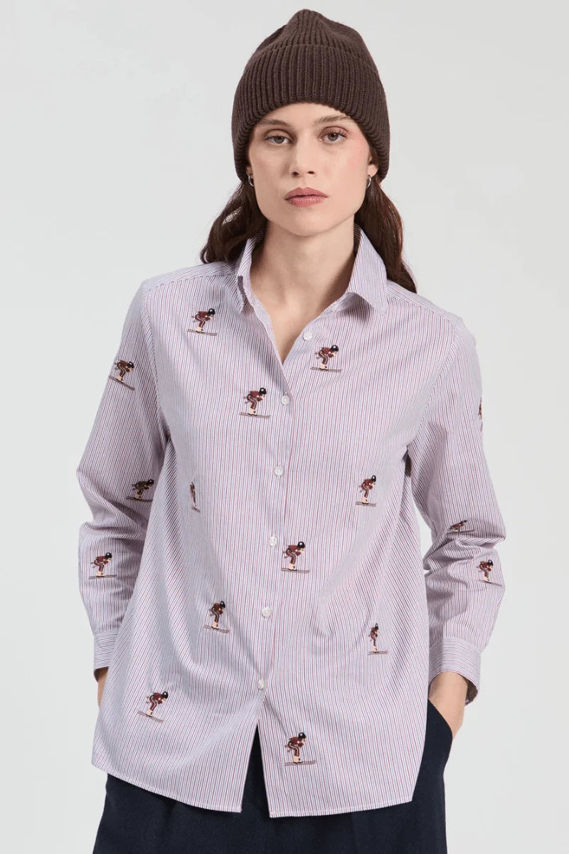 Ski Embroidered Shirt