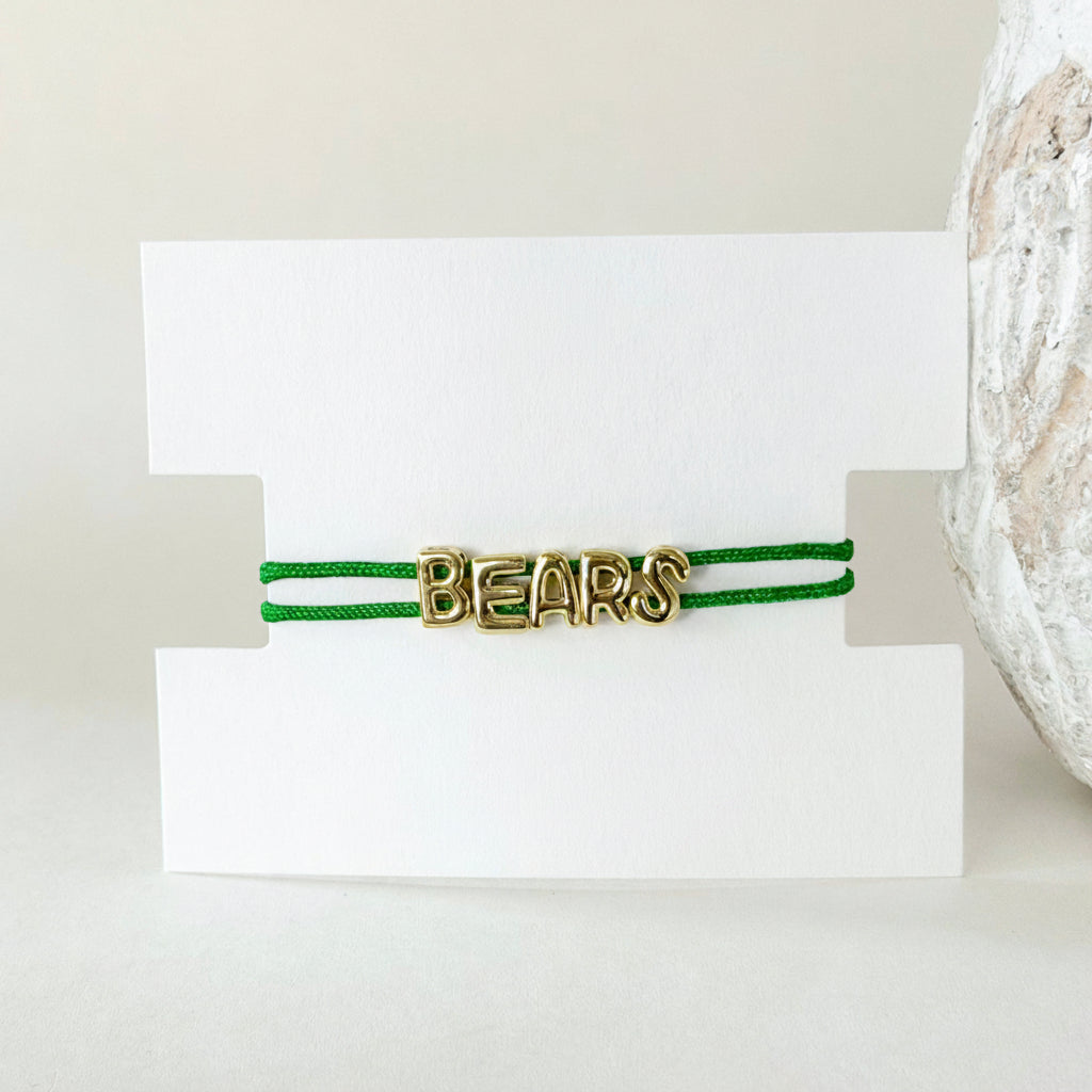 Collegiate Cord Bracelet