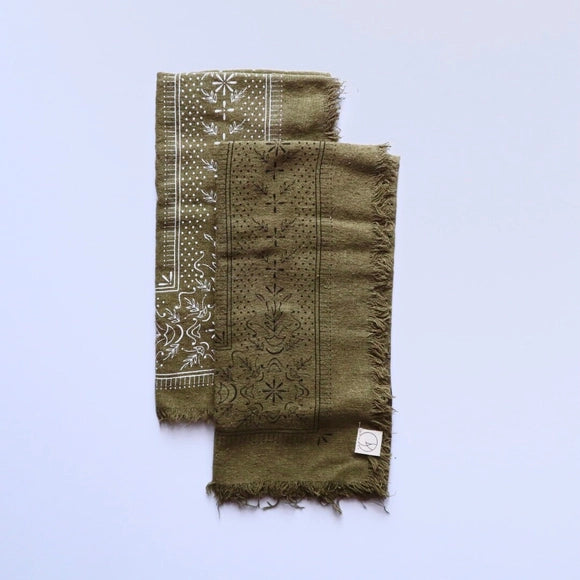 Naturally Dyed Bandana
