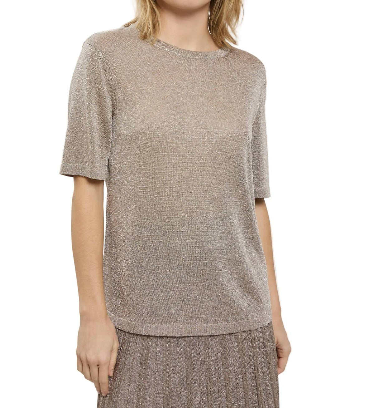 Gala Short Sleeve Roundneck Top