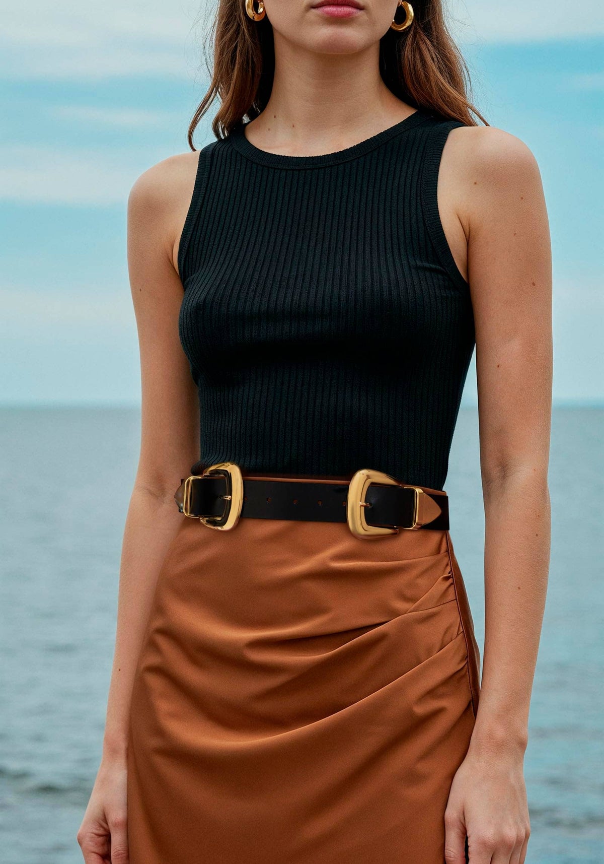 Thea Double Buckle Waist Belt
