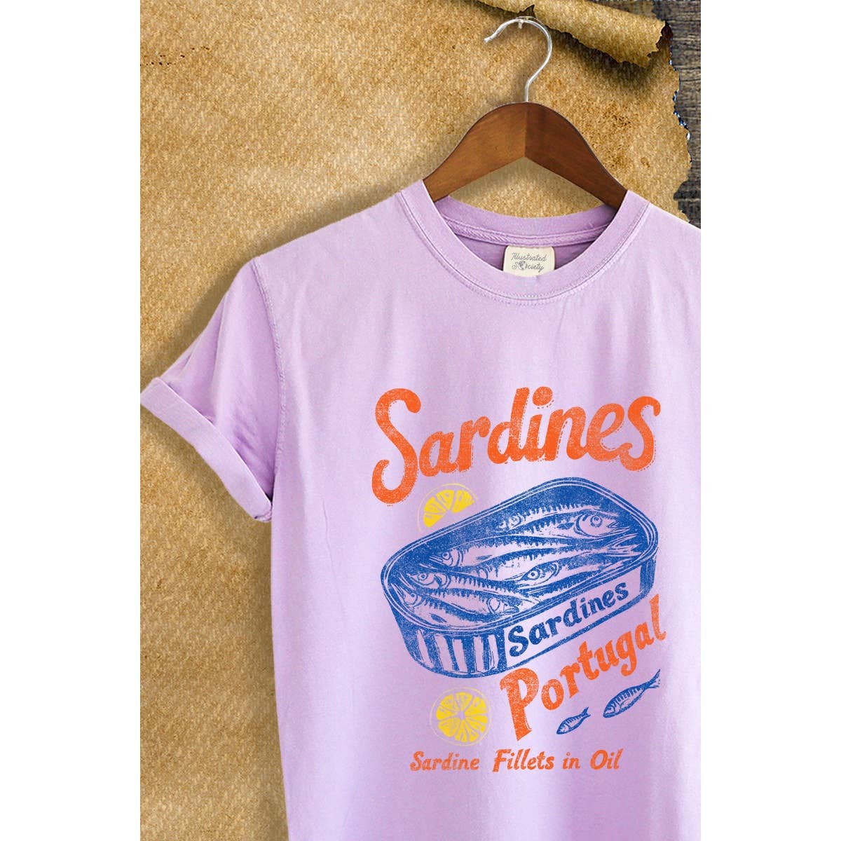 Claire Sardines Vintage Graphic Tee
