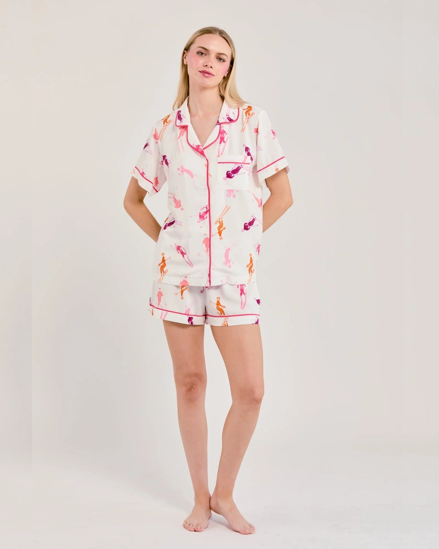 Bluebird Day Pajama Shorts Set