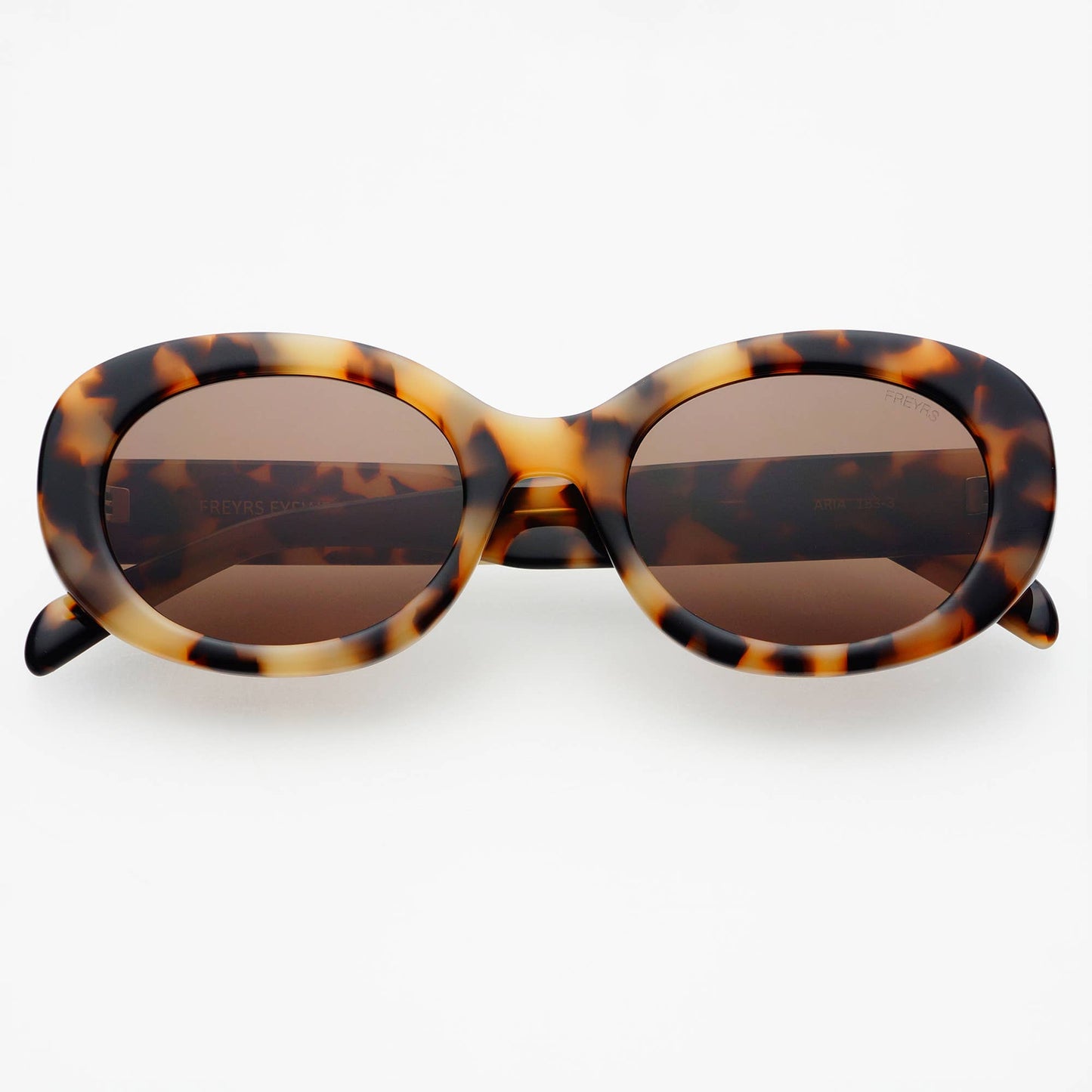 Aria Acetate Oval Sunglasses
