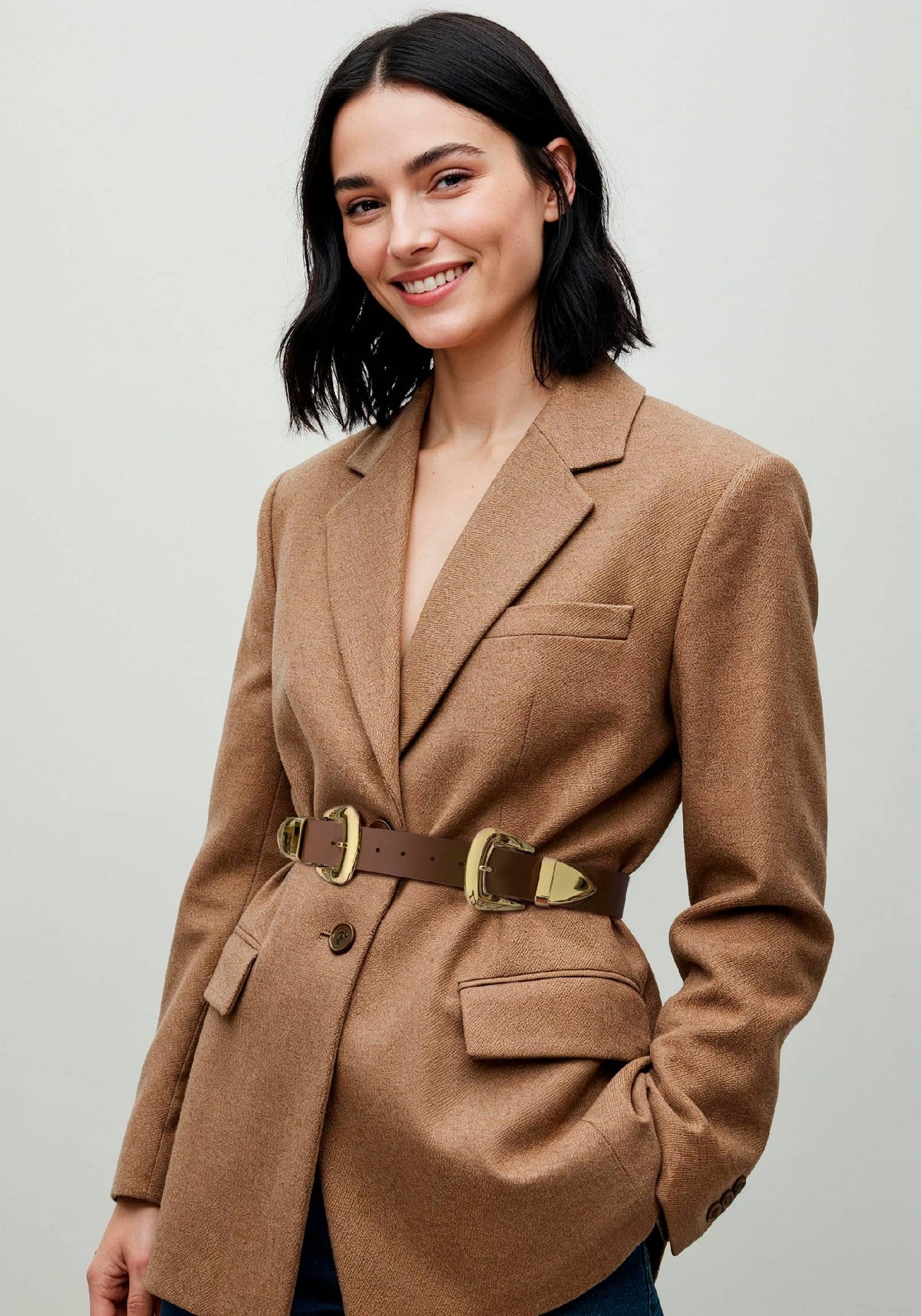 Thea Double Buckle Waist Belt