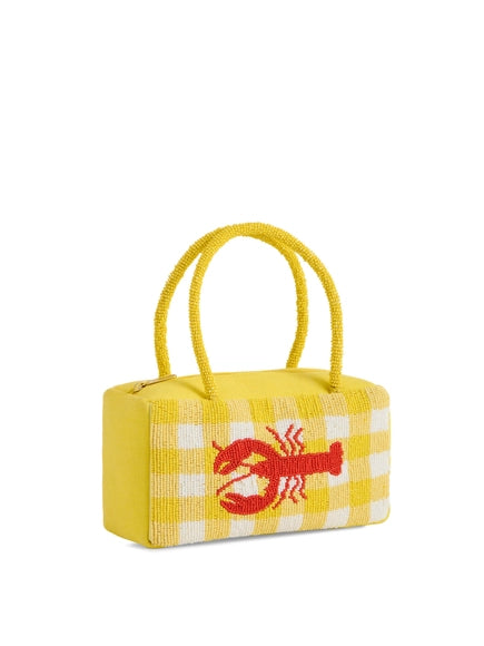 Beaded Fish Mini Bag
