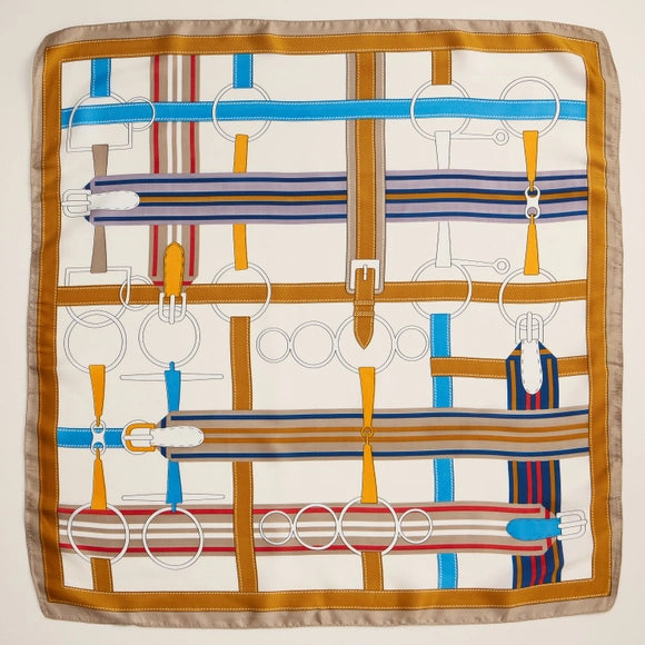 Charlene Silk Square Scarf