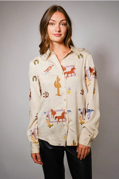 Callie Western Shirt