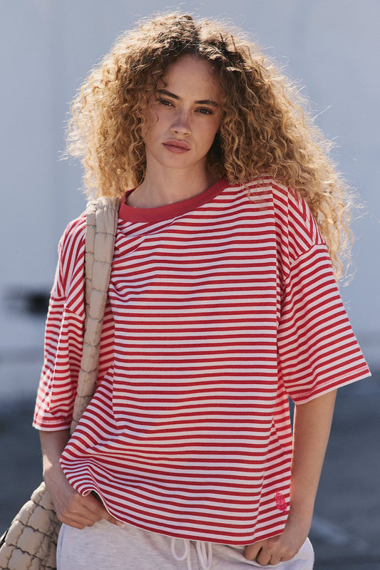 Striped Tackle Tee