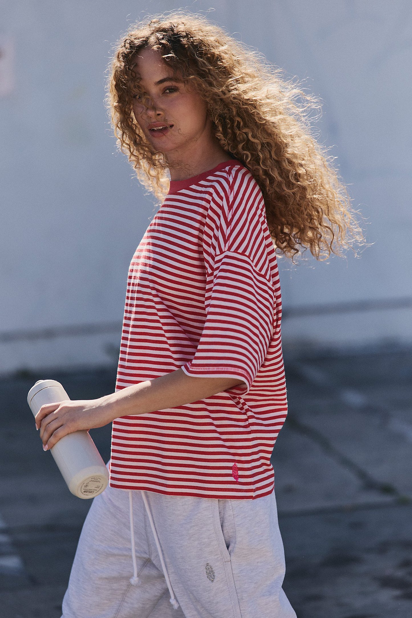 Striped Tackle Tee