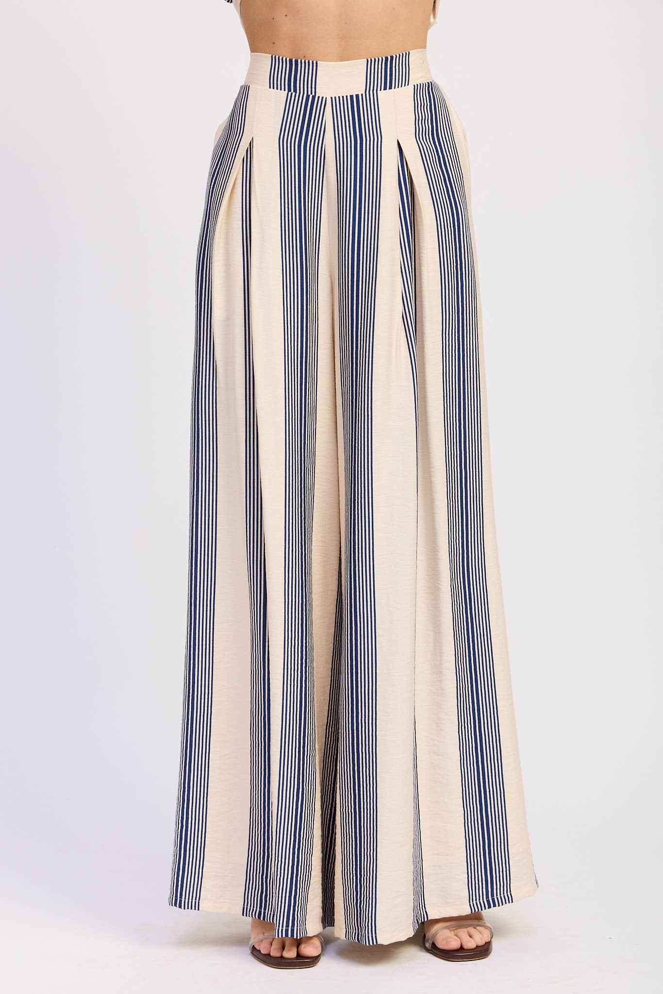 Julia Colorblock Wide Leg Pants