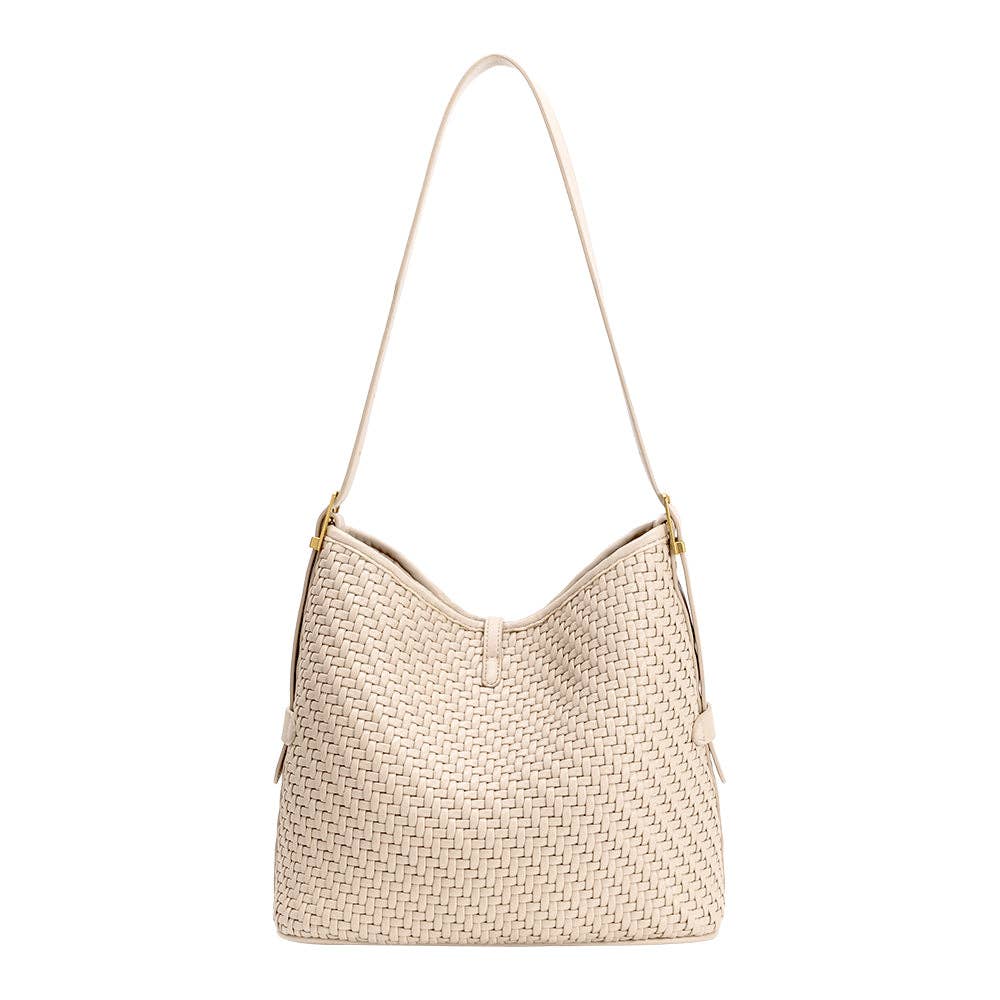 Thalia Recycled Leather Tote Bag