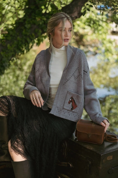 Horse Knit Cardigan