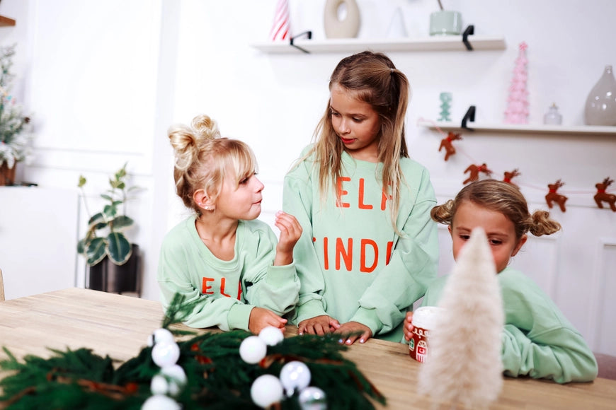 Kids Elf Finder Oversized Drop Shoulder Pullover