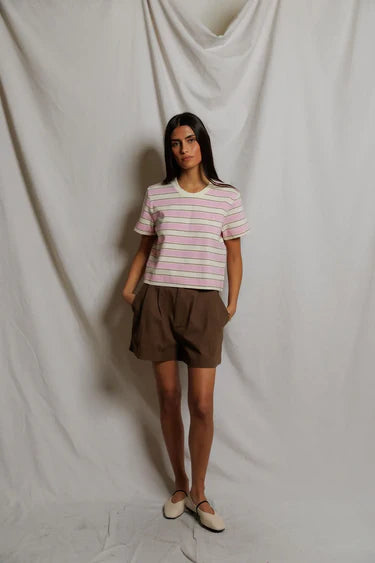 Gia Striped Tee