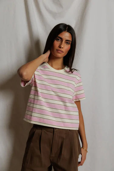 Gia Striped Tee