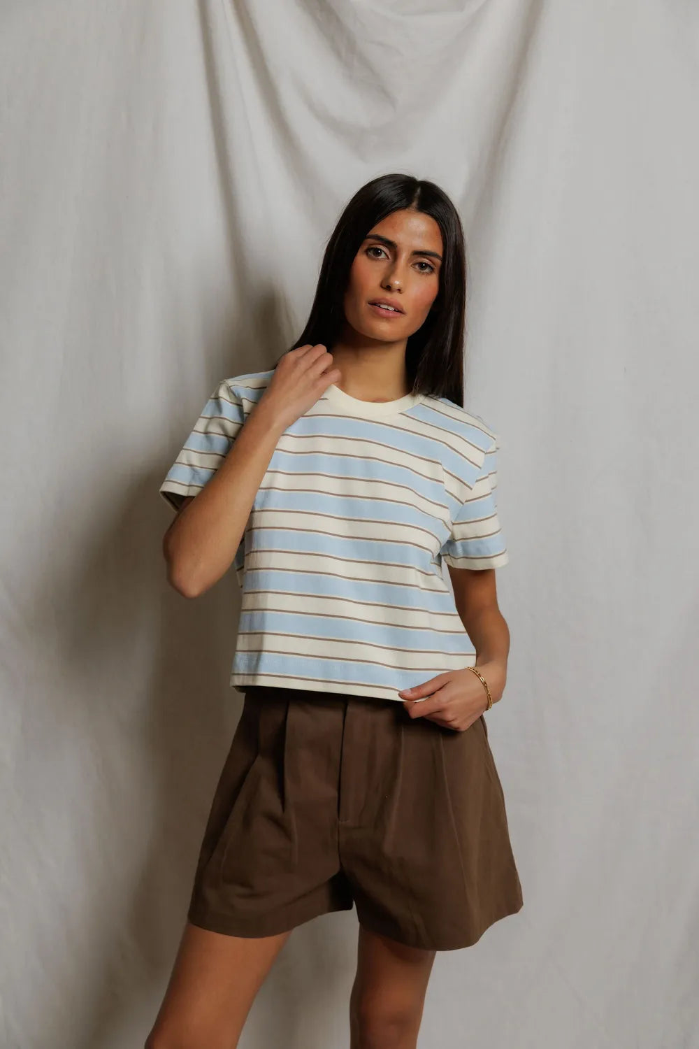 Gia Striped Tee