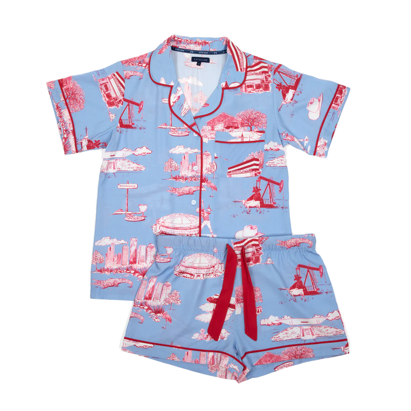Katie Kime Pajama Shorts Set