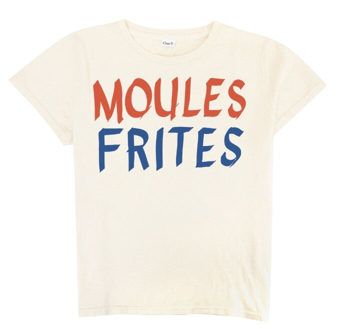 Original Tee - Cotton/Linen Moules Frites