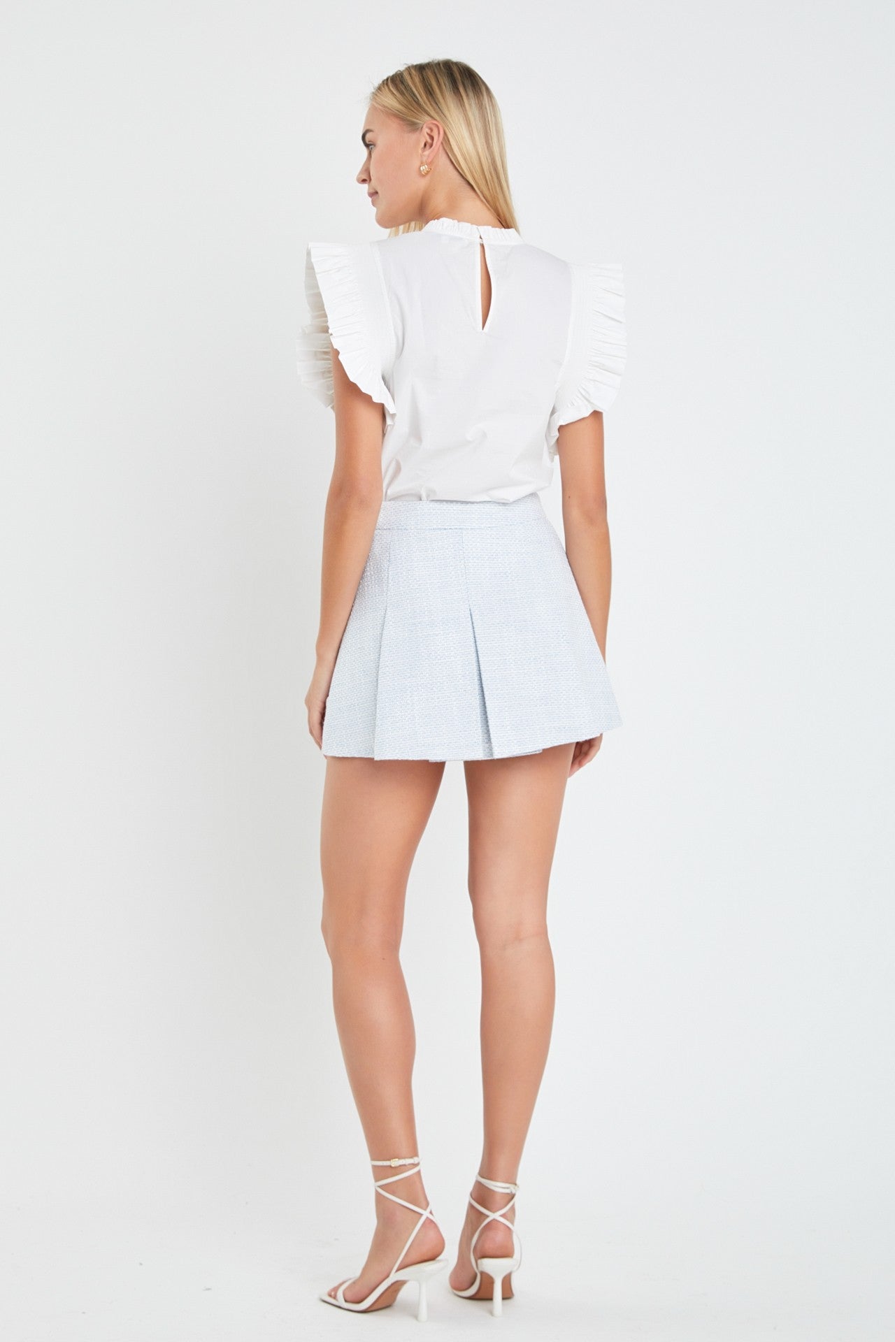 Marina Pleated Mini Skirt - Frock Shop