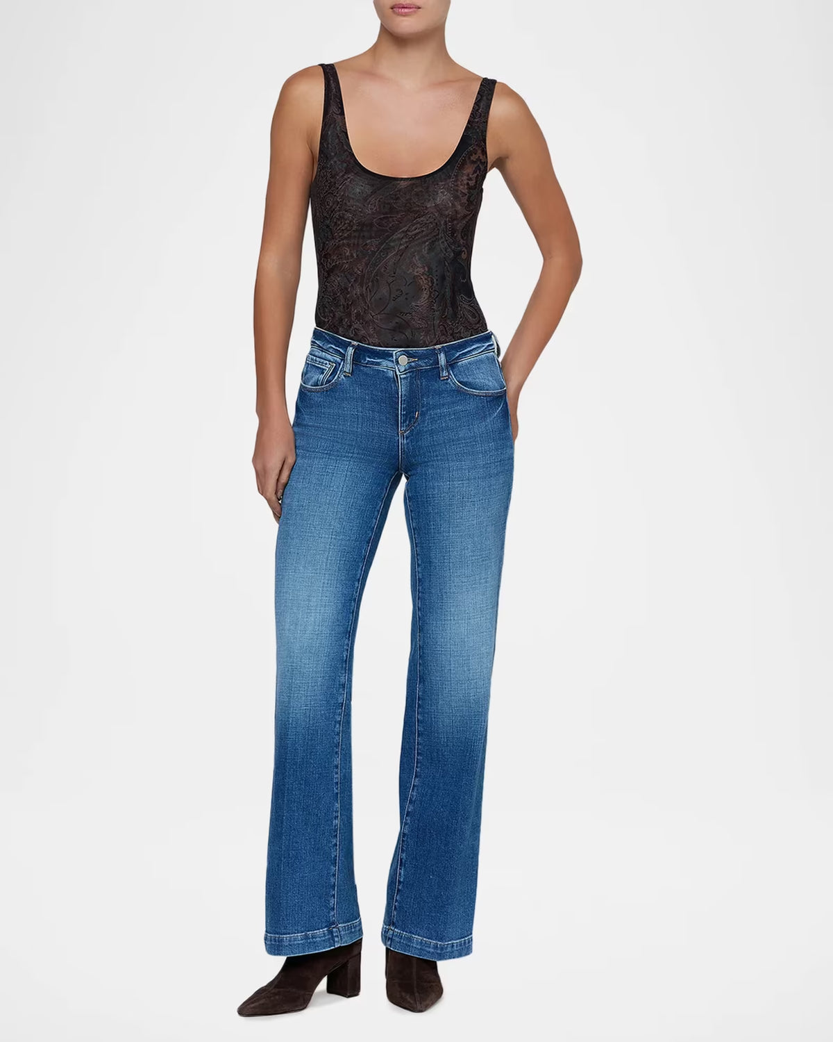 Kalea Scoop Neck Bodysuit