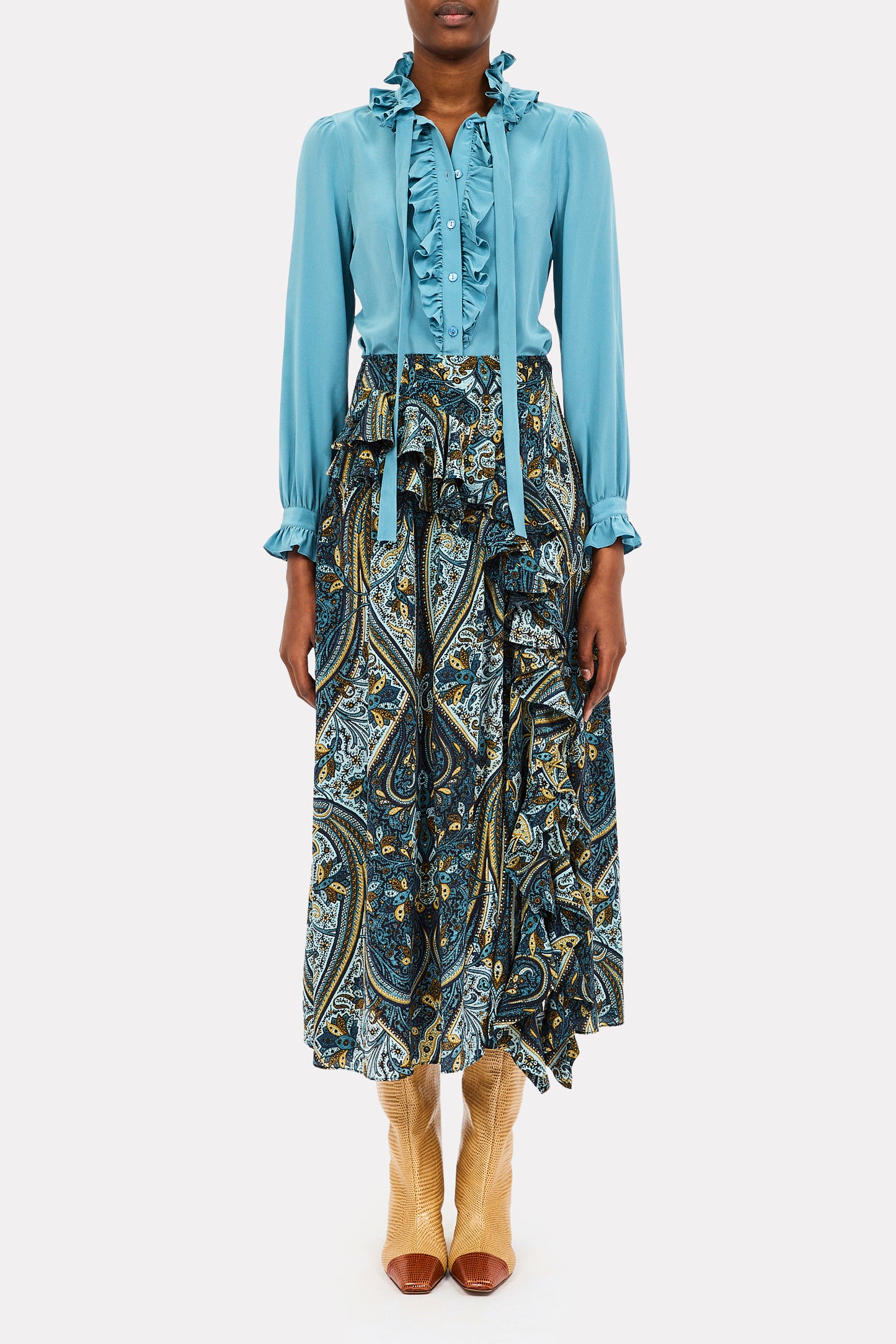 Catroux Silk Blouse