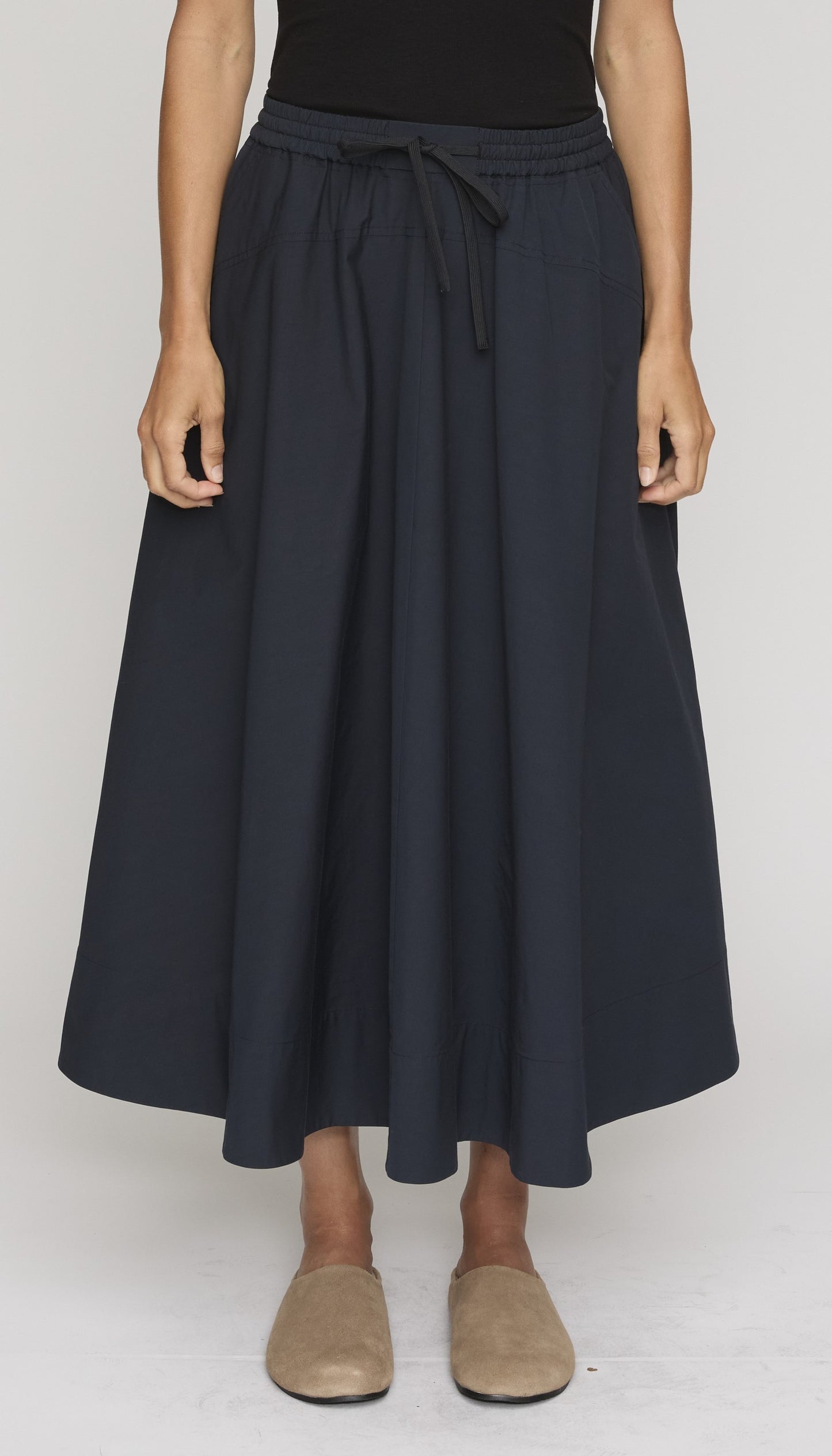 Remy Drawstring Midi Skirt