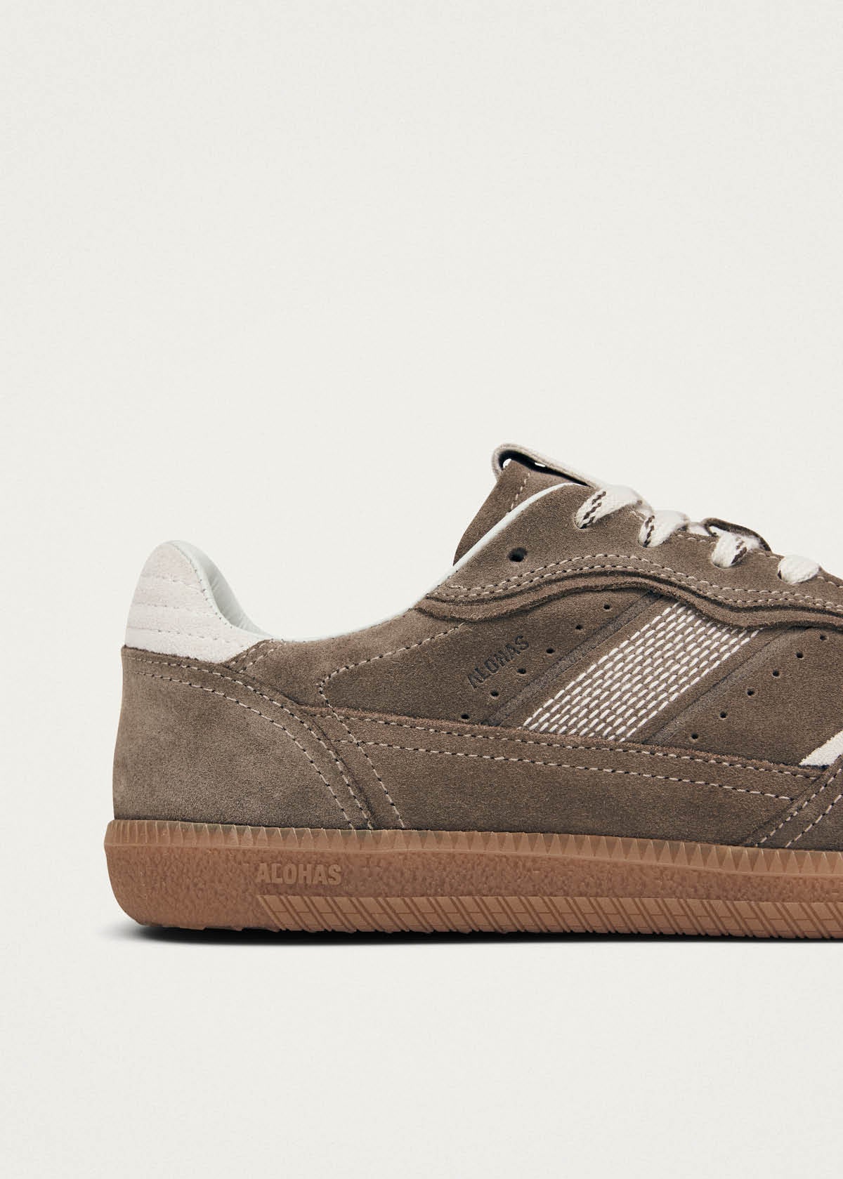 Tb.490 Rife Taupe Leather Sneakers