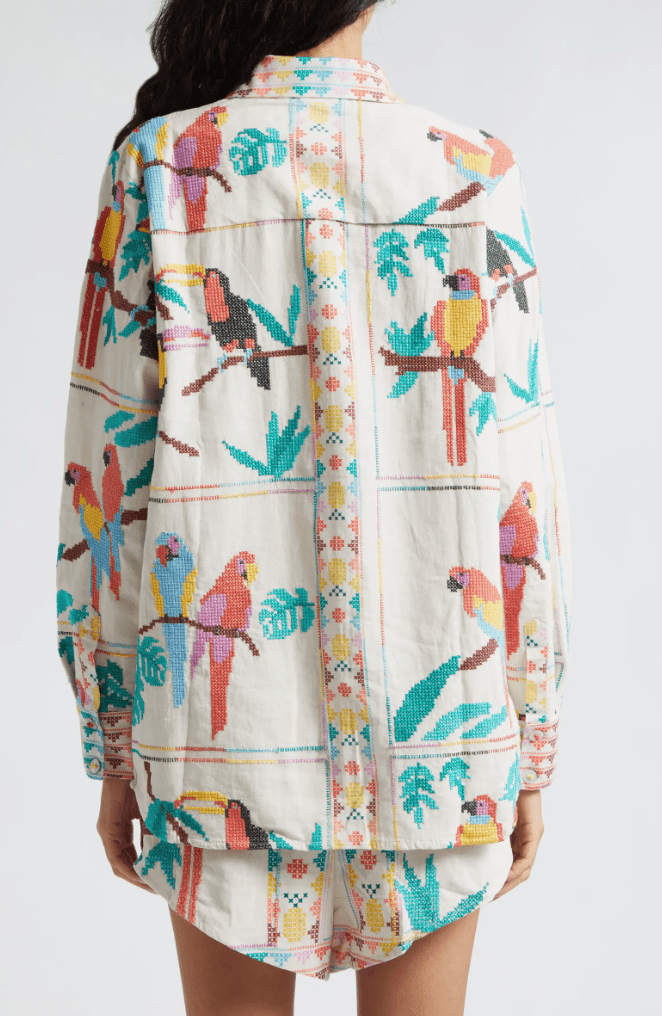 Tropical Stitch Long Sleeve Shirt - Frock Shop