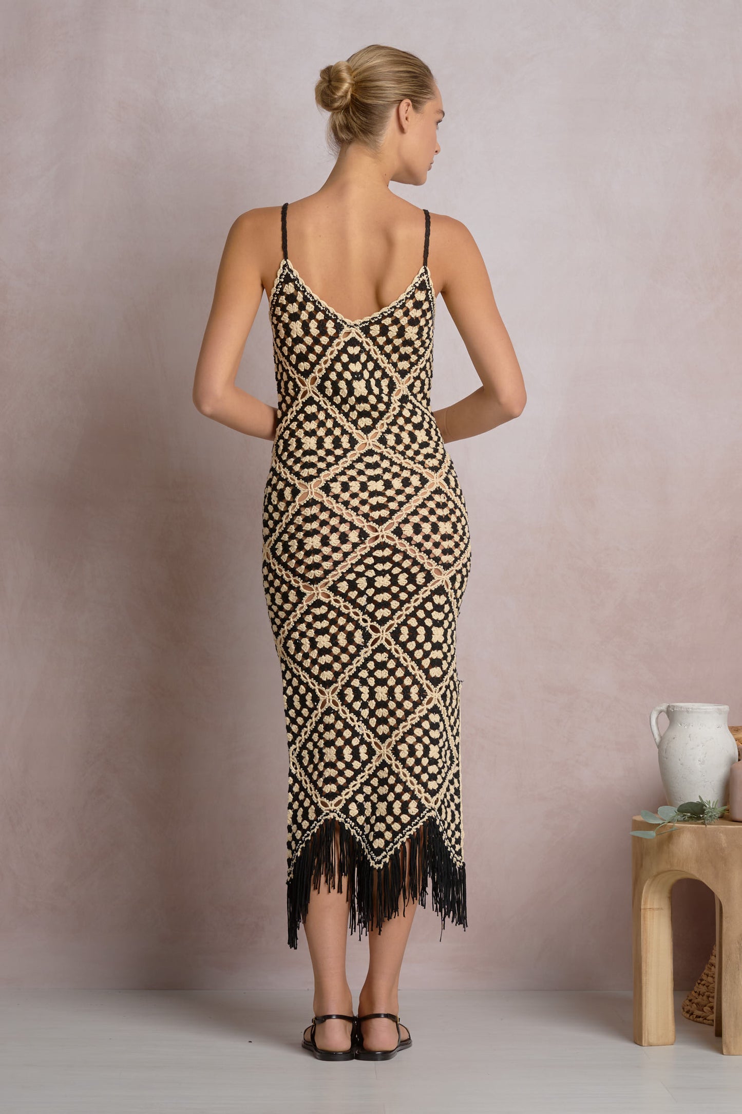 Aleki Crochet Maxi Dress