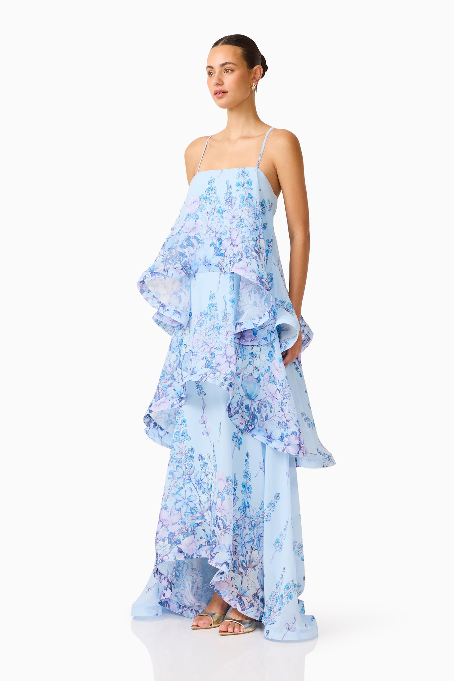 Armani Tiered Maxi Dress