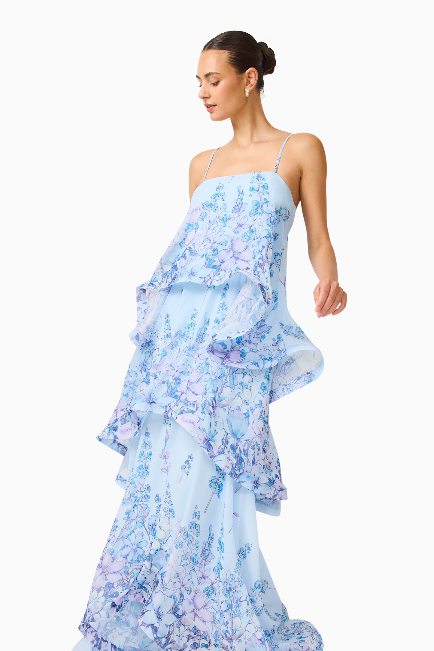 Armani Tiered Maxi Dress