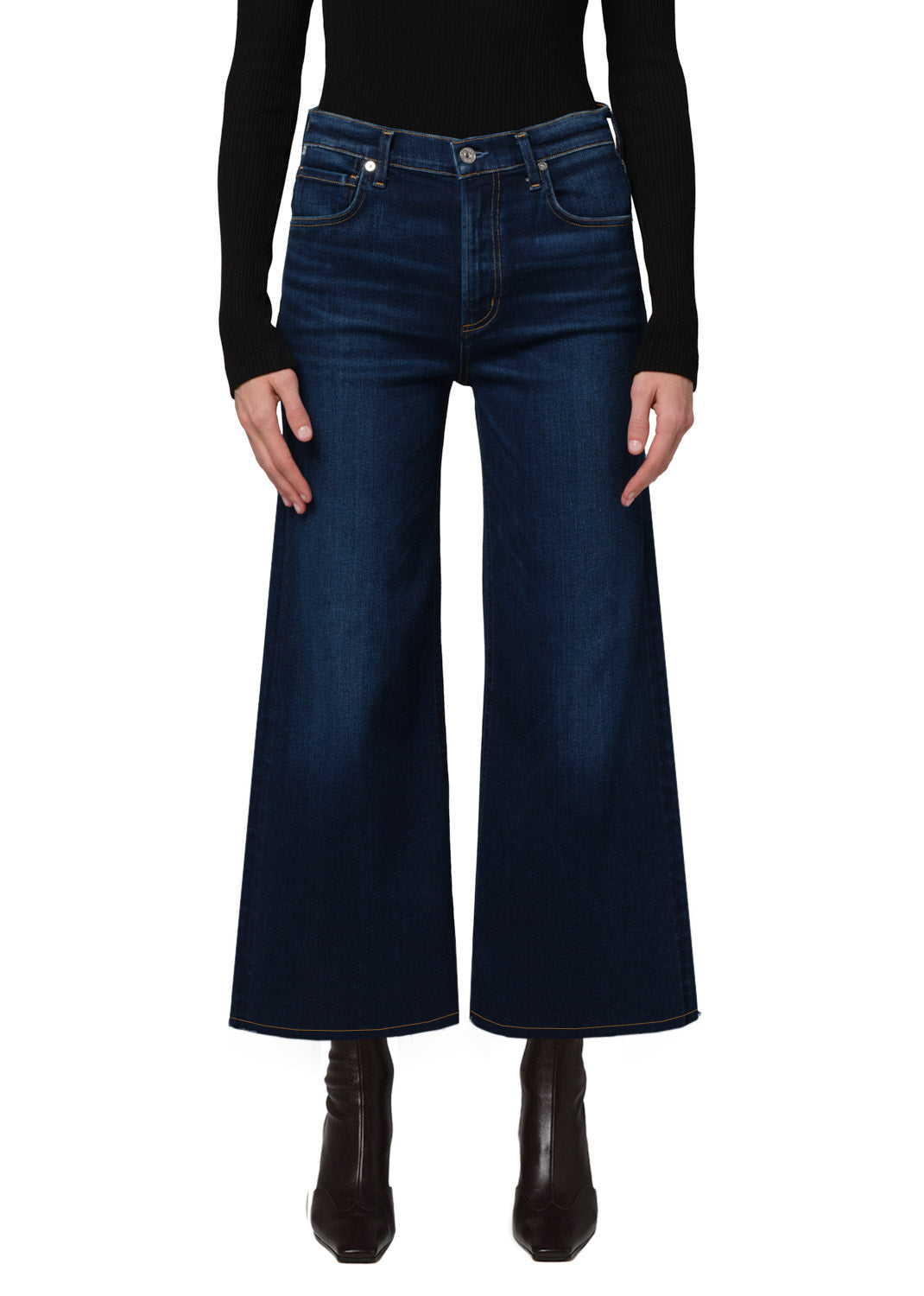 Lyra Wide Leg Crop Jeans