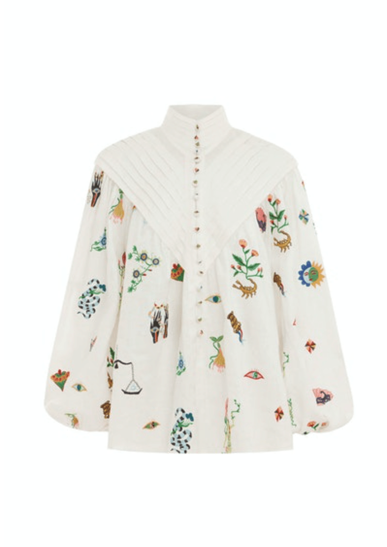 Atticus Embroidered Shirt - Frock Shop