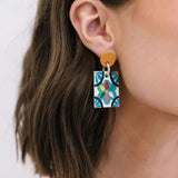 Azulejos Single Tile Earrings - Frock Shop