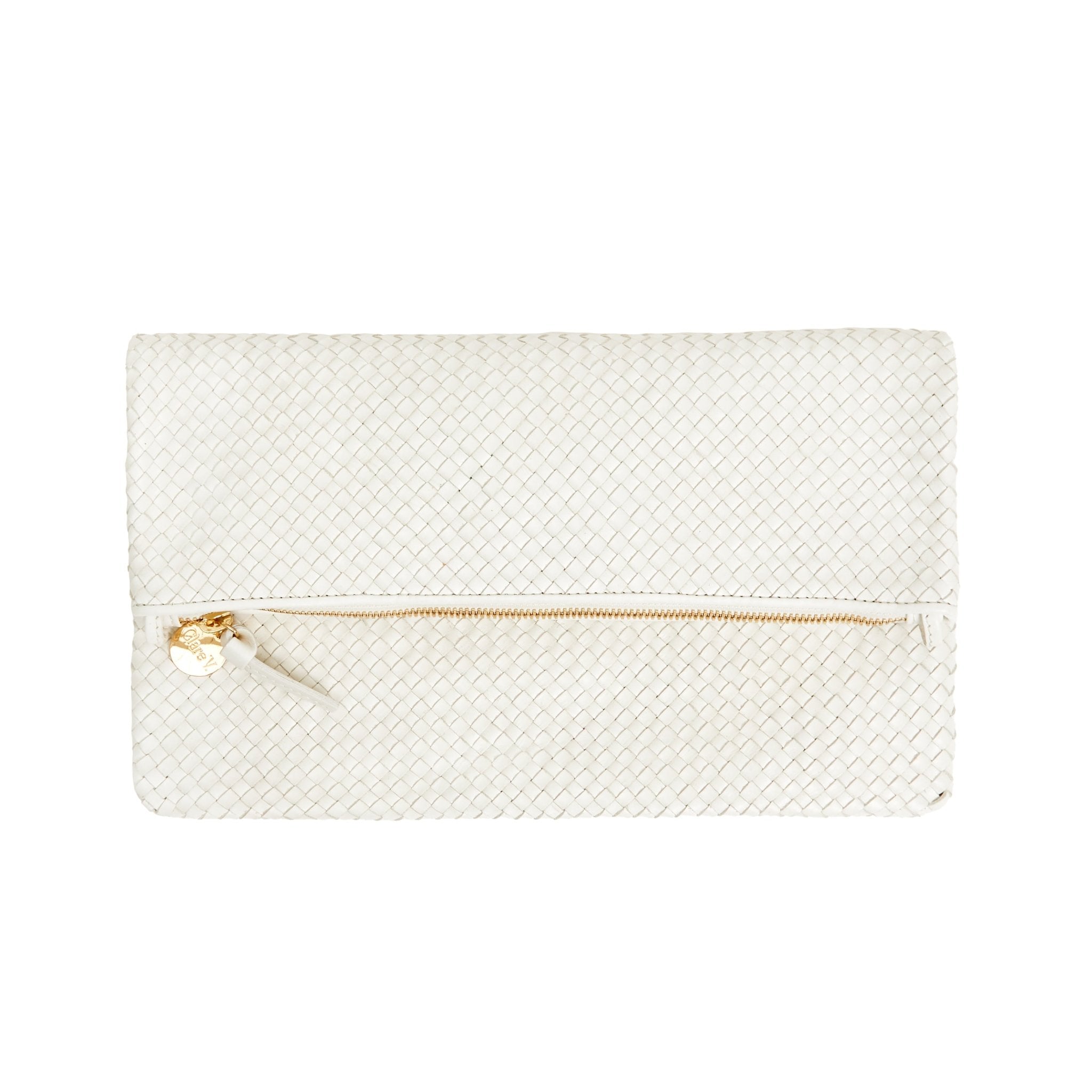 Foldover Clutch with Tabs - Frock Shop