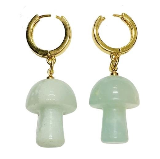 Holst & Lee Semi Precious Magic Mushroom Earrings