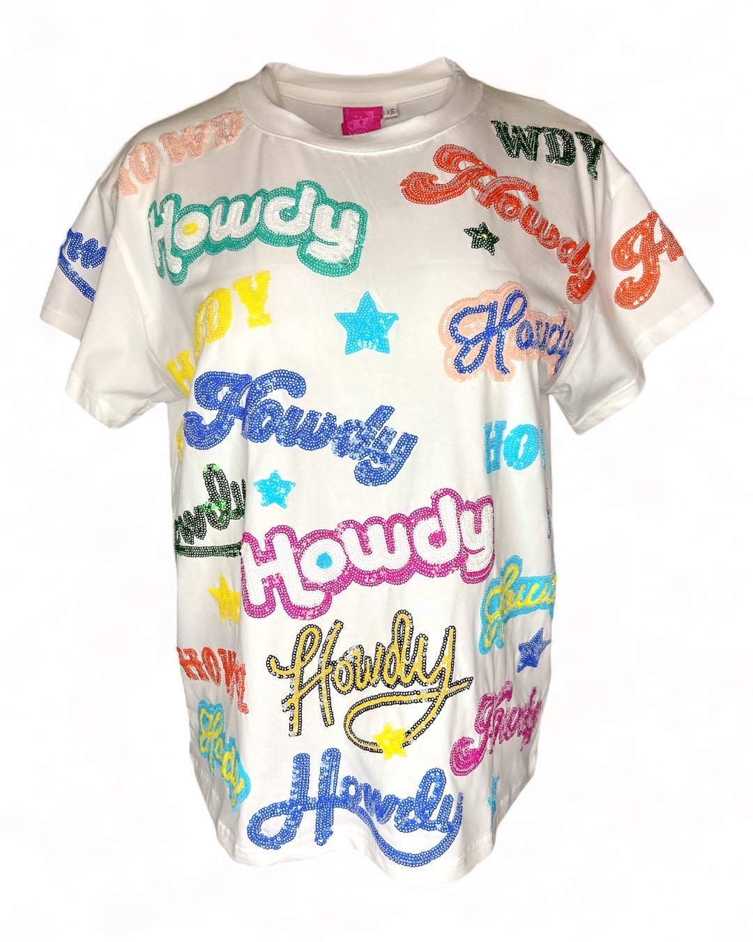 Howdy All Over Tee - Frock Shop