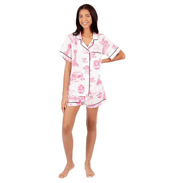 Katie Kime Pajama Shorts Set - Frock Shop