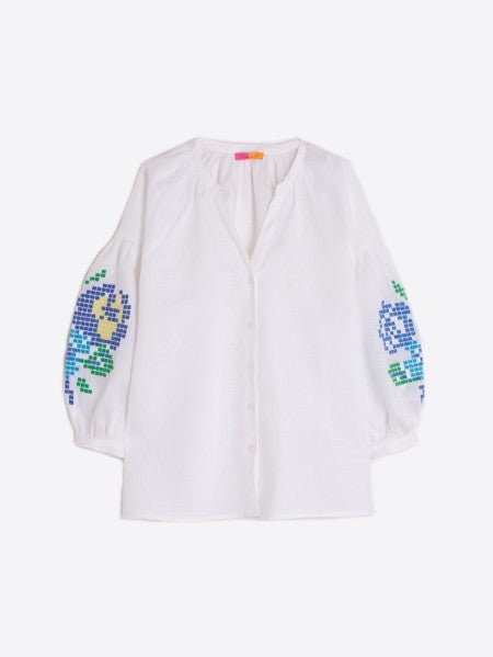 Mabel Embroidered Top - Frock Shop