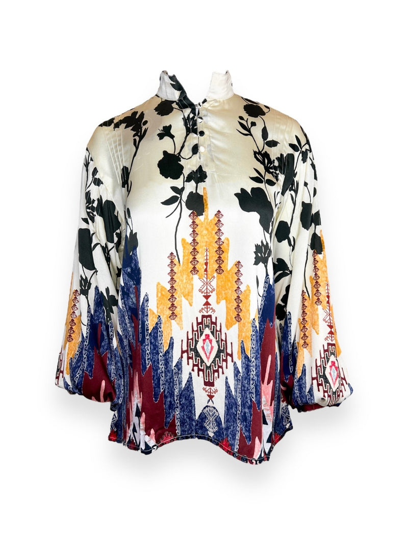 Paige Printed Top - Frock Shop