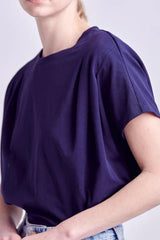 Pleated T-Shirt - Frock Shop
