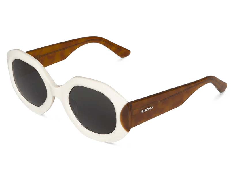 Vasasta Ecru Sunglasses - Frock Shop